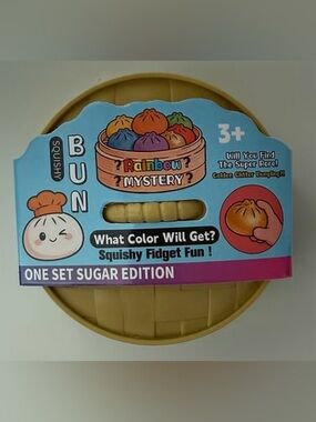 Squishy Rainbow Mystery Dumpling Fidget Toy